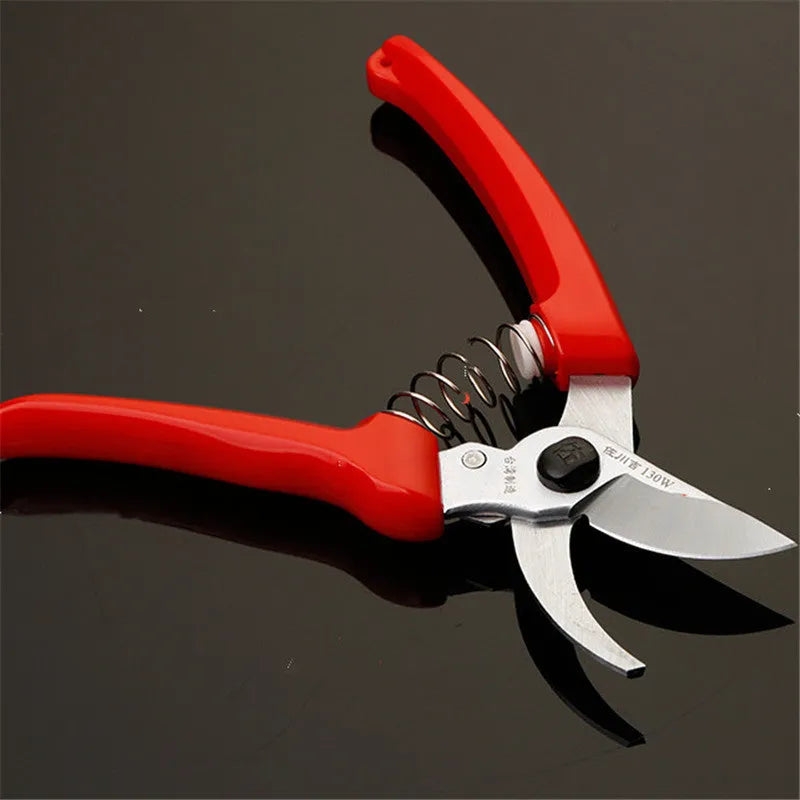 130W pruning shears with SK5 high carbon steel blade for landscaping, random colour