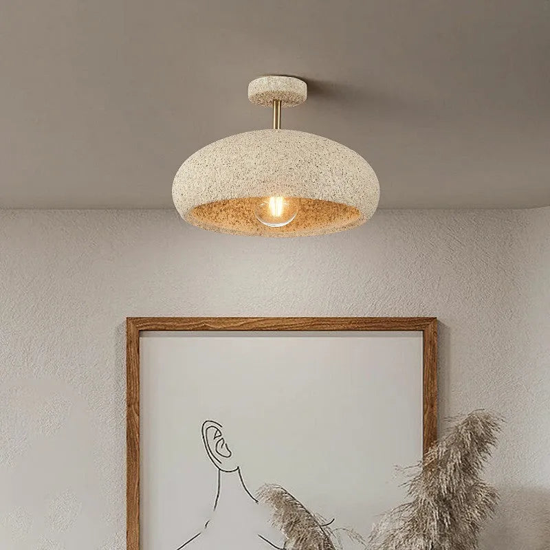 Modern mute style Nordic minimalism creative balcony light in plastic with 35C diameter