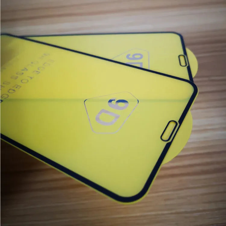 XiaoMi tempered glass screen protector in black for 10lite and 11lite series phones