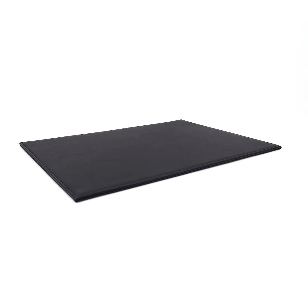 Durable heat-insulating anti-radiation mat for tablets in black, black gold, blue, and green colour options.