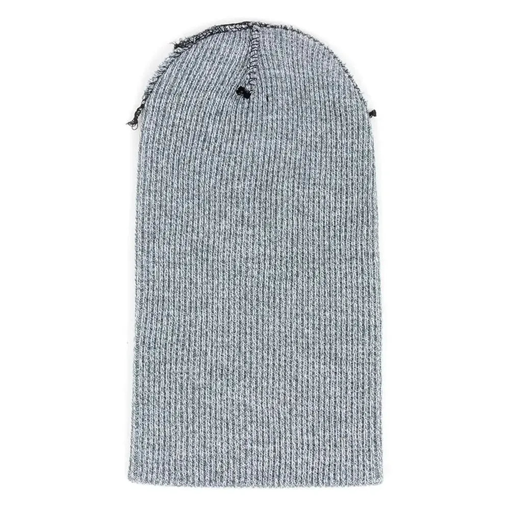 Unisex acrylic knit beanie in multiple colours with stretch fit for winter outdoor use