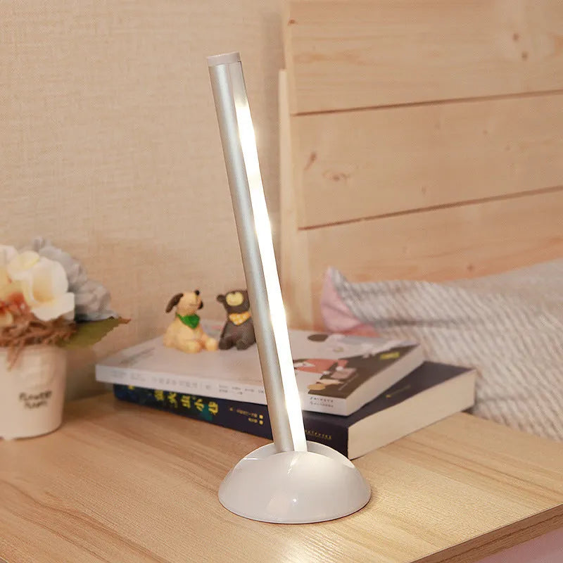 White LED cabinet night light with remote control, featuring acrylic panels in an aluminium frame.