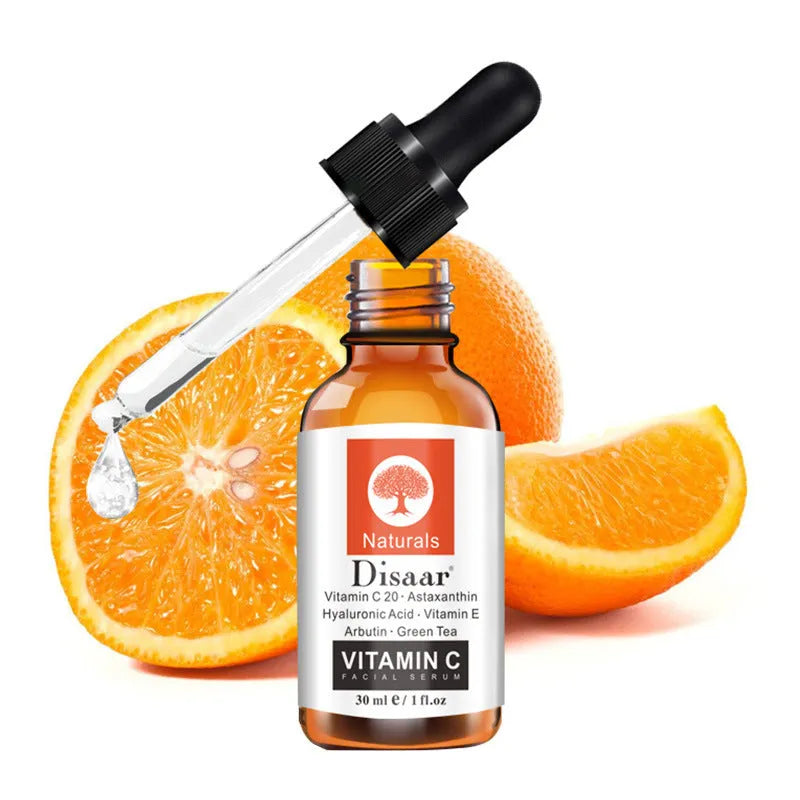 30ml vitamin C facial brightening fade mark serum in liquid form with vitamins