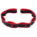 Yoga multi-section stretch strap in polyester cotton latex yarn for fitness exercises