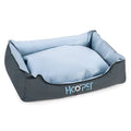 Soft dog bed in cave style with removable cover, available in three sizes S M L