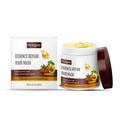 Collagen repair hair mask jar with avocado oil and keratin for damaged hair treatment