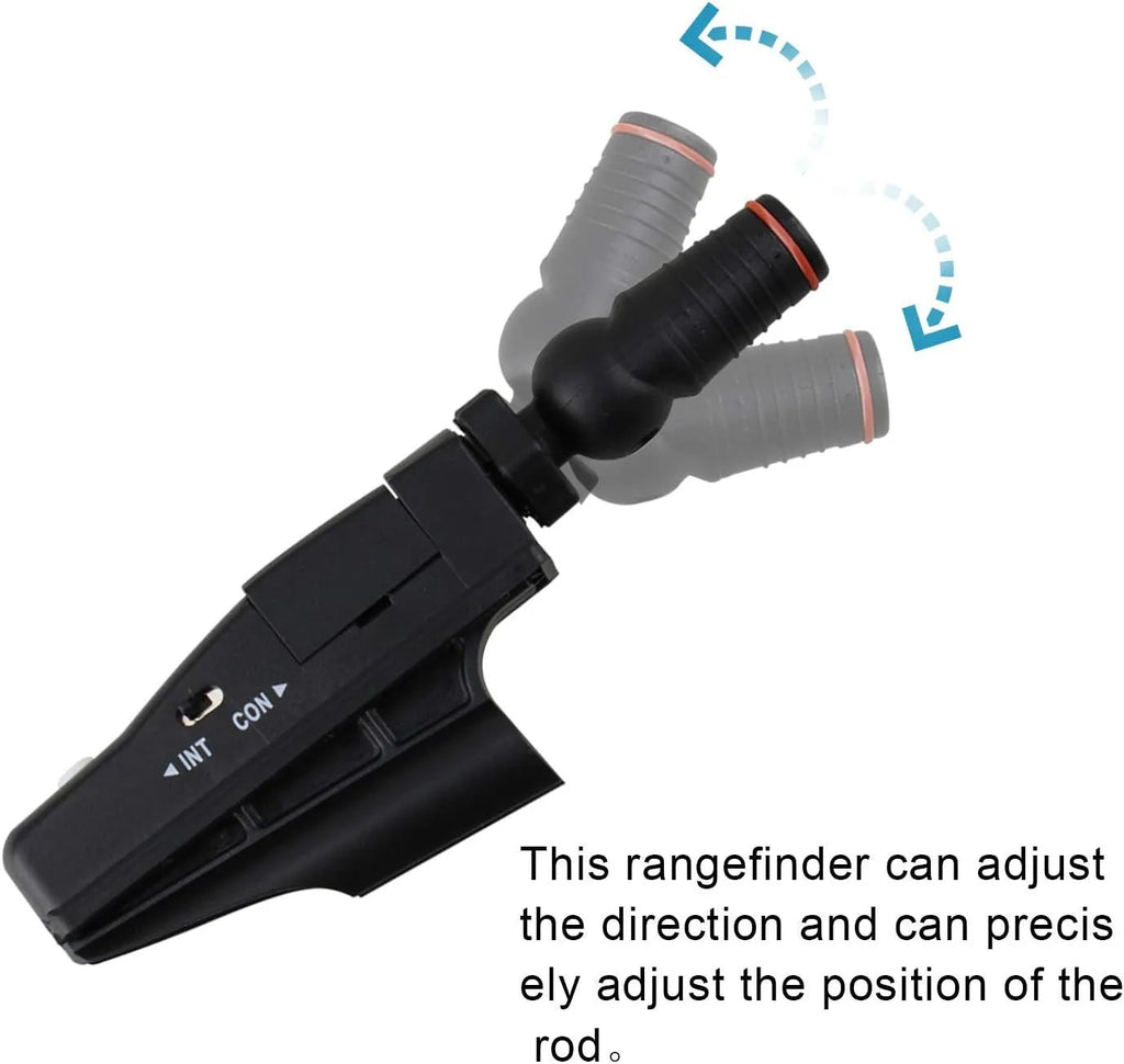 Black golf putter laser aiming instrument for putting practice and alignment training