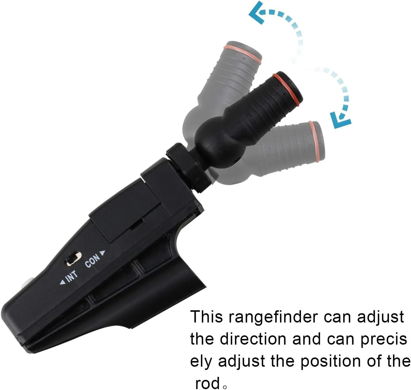 Black golf putter laser aiming instrument for putting practice and alignment training