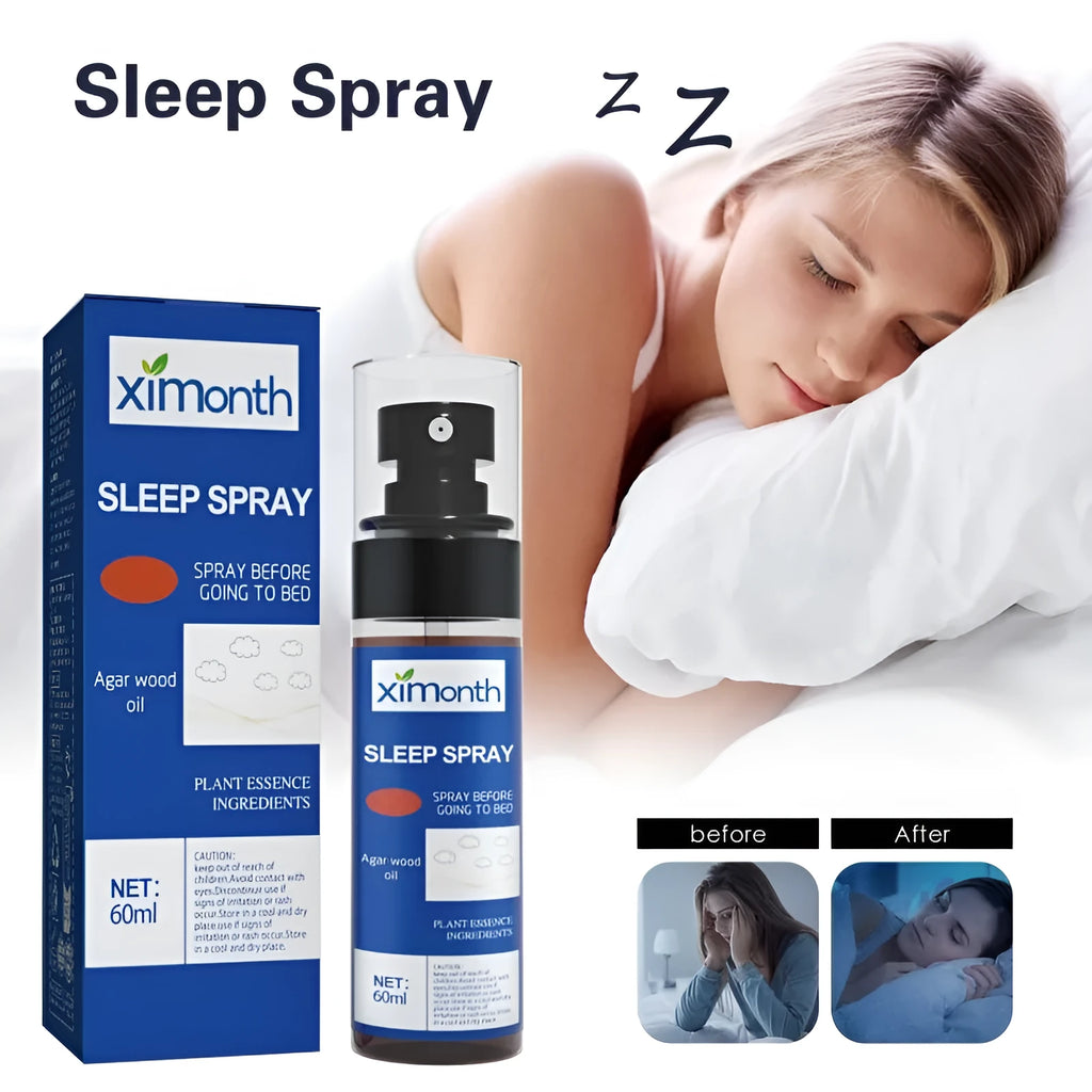 60ml lavender aromatherapy sleep care spray bottle for bedtime relaxation