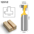 YG6 alloy and carbon steel keyhole knife slotting cutter in plastic box with 1/2 x 3/8 to 12 x 1/2 sizes