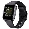 Smart watch with TFT screen, touch button, black colour, USB charging, plastic build
