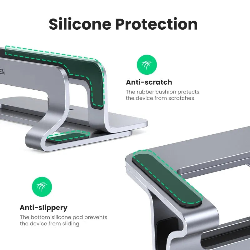 Silver aluminium computer bracket with adjustable width for heatsink mounting