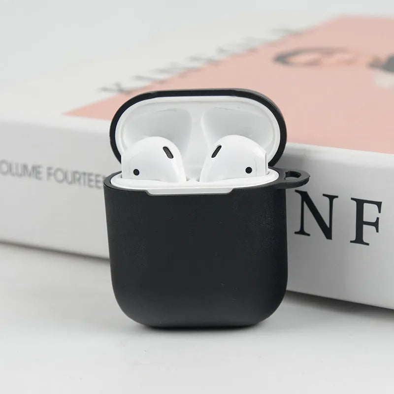 Silicone protective case for Bluetooth headset in assorted colours showing dimensions 56mm by 46mm by 22mm.