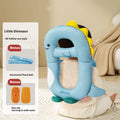 Cartoon toddler anti-collision pillow and knee pads in Little Dinosaur design for fall protection.