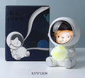Starry sky projection night light in cute resin animal shapes including a bear, powered by USB or batteries.