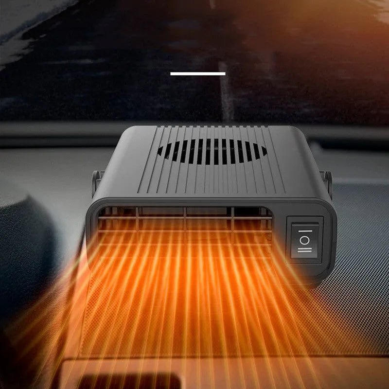 12V 24V high power car heater for front window windshield defogging 120W thermal switch ABS black
