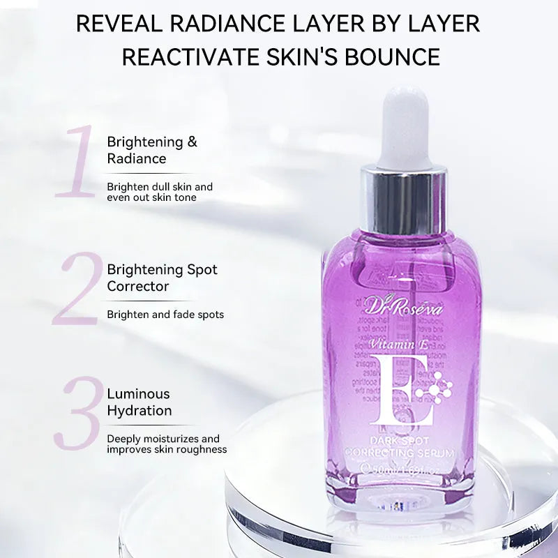 DR.ROSEVA Collagen Repair Facial Dark Spot Serum 50ml bottle with retinol and organic formula