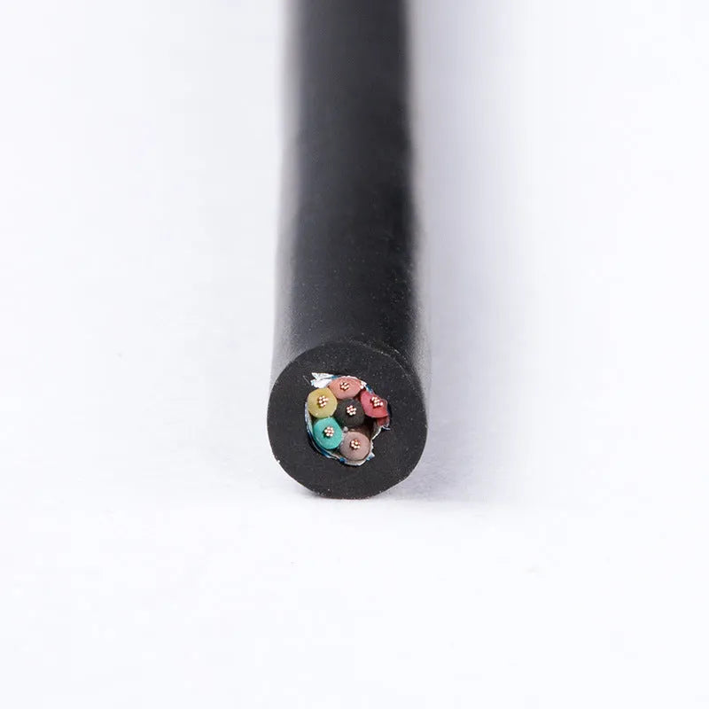 Siemens LOGO series PLC programming download cable with USB and 6-pin square connectors, 3 metres long