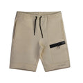 Cotton blend outdoor running training casual shorts, no liner, five-pant length, black beige dark grey grey, M to XXL