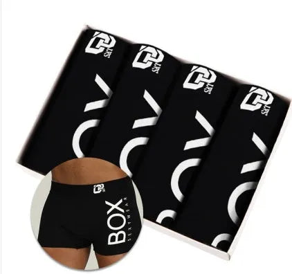 4 pack cotton boxer shorts for men middle waisted underwear multiple styles sizes M to XXL