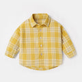 Boys' long sleeve cotton shirt with an animal or cartoon pattern in a choice of colours.