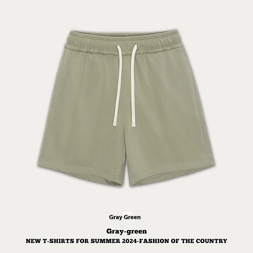 Cotton denim loose fit shorts for baby boys and girls in summer colours