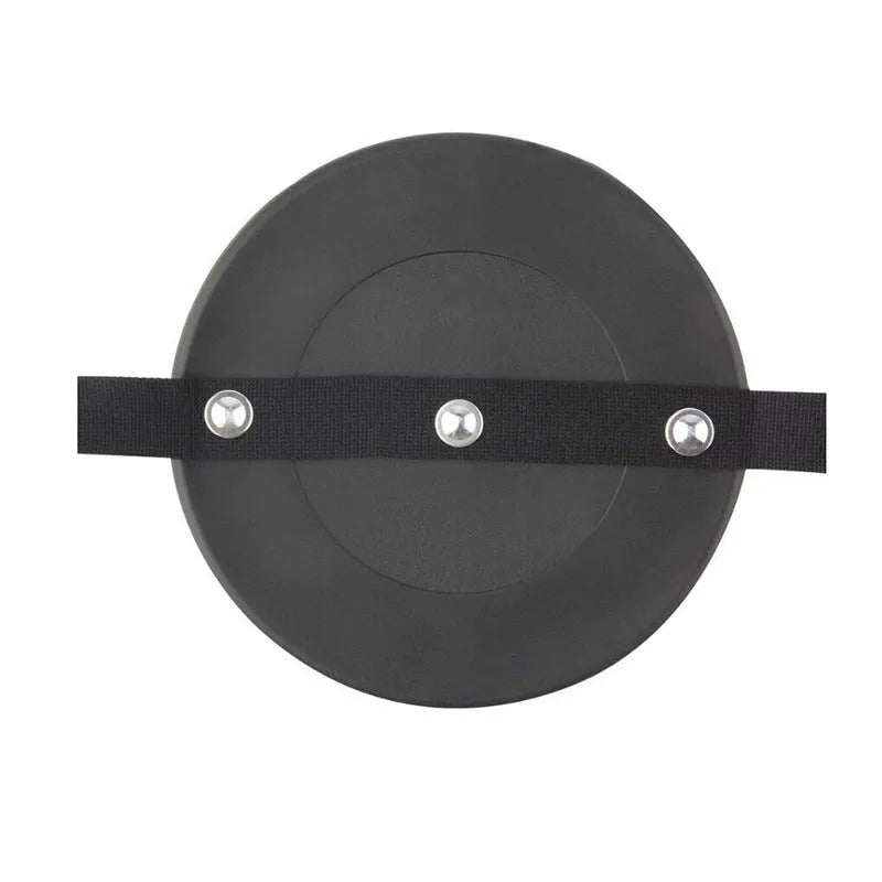 Black baby safety seat rearview mirror with 17cm glass and adjustable ribbon for car installation