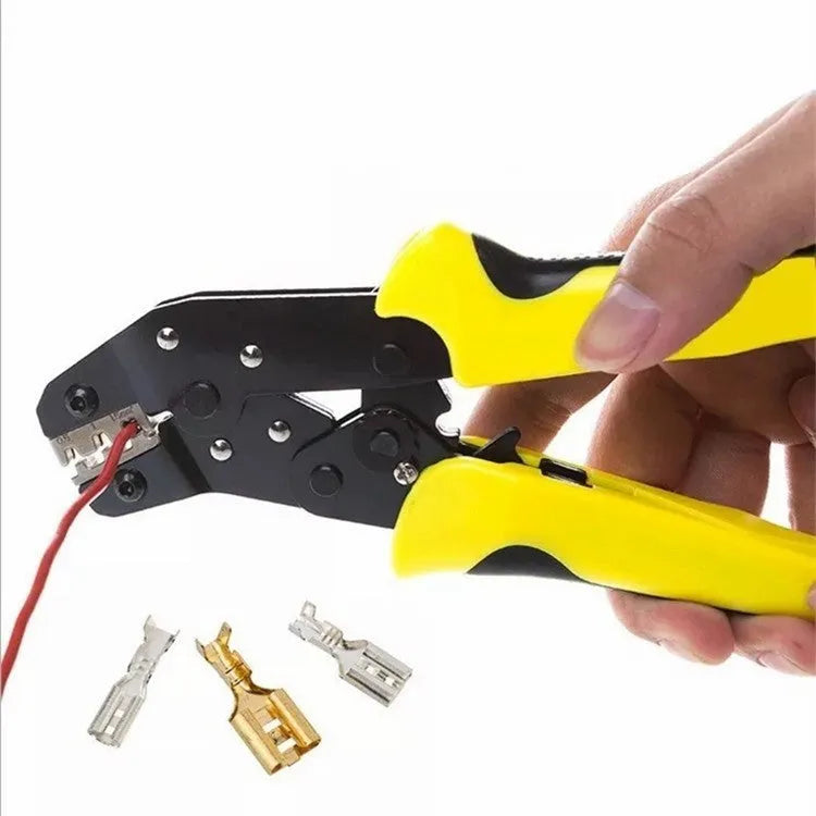 Multifunctional spring crimping pliers 190mm length with PVC handle and 50# steel head