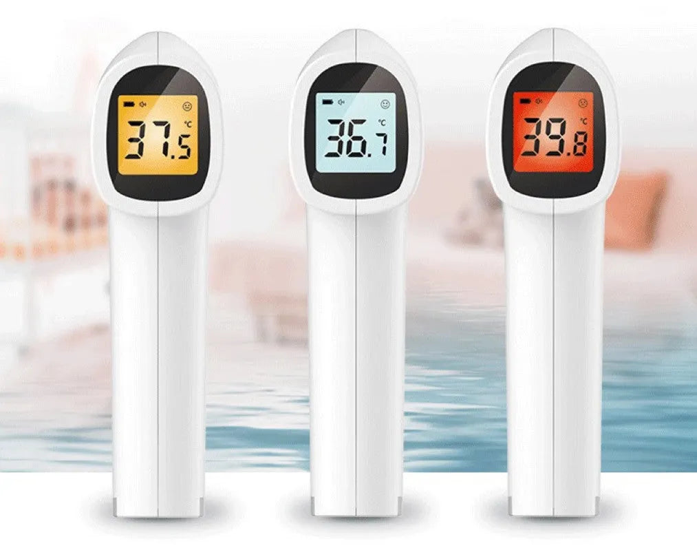 White TP500 non-contact medical infrared thermometer for forehead temperature measurement