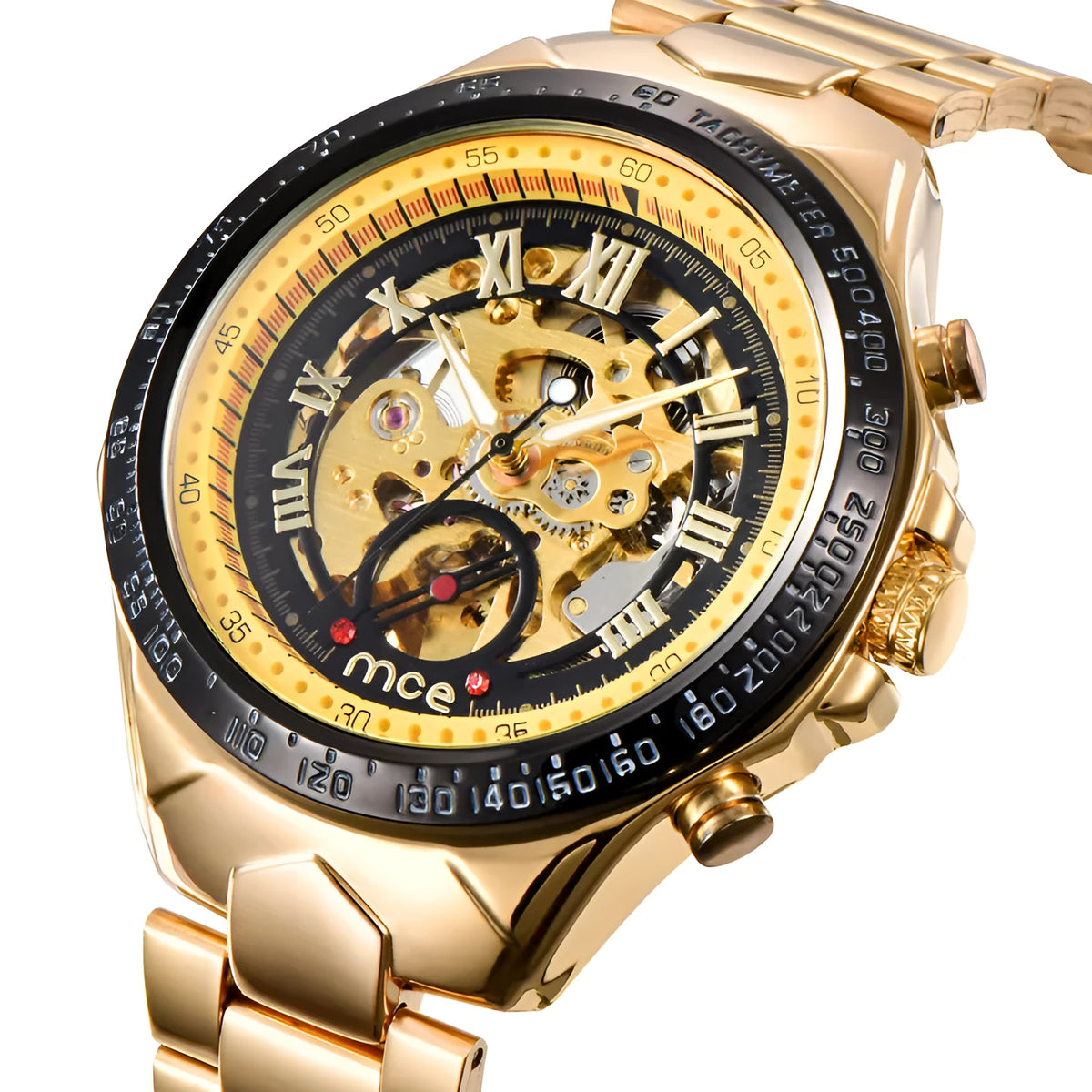 MCE men's mechanical watch with explosion proof wording, wholesale foreign trade model, colour options 1 to 4