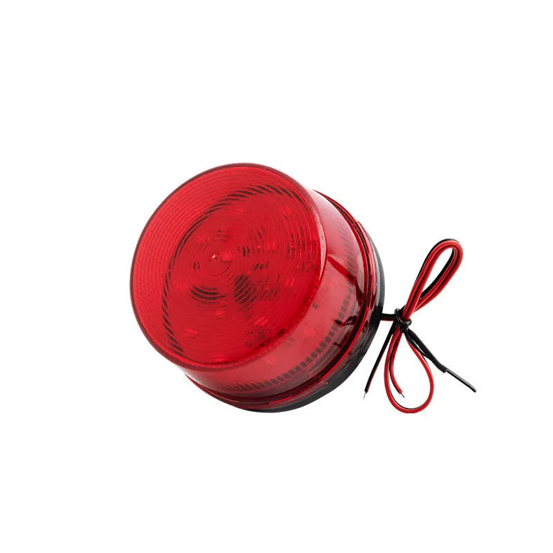HC-79 small flash warning alarm light in red colour with 73mm diameter for building fire protection systems