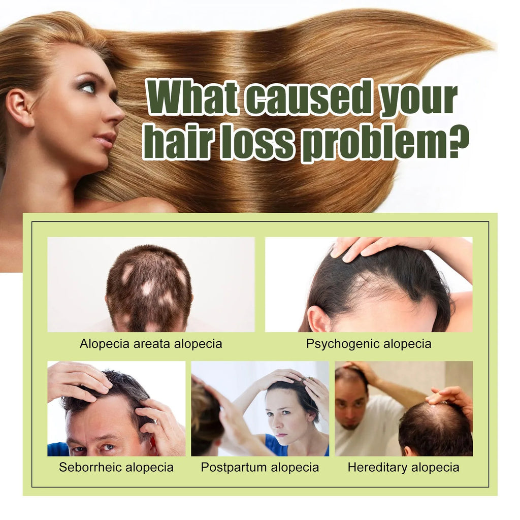 60ml hair care essential oil bottle for anti-hair fall repair and dry hair treatment
