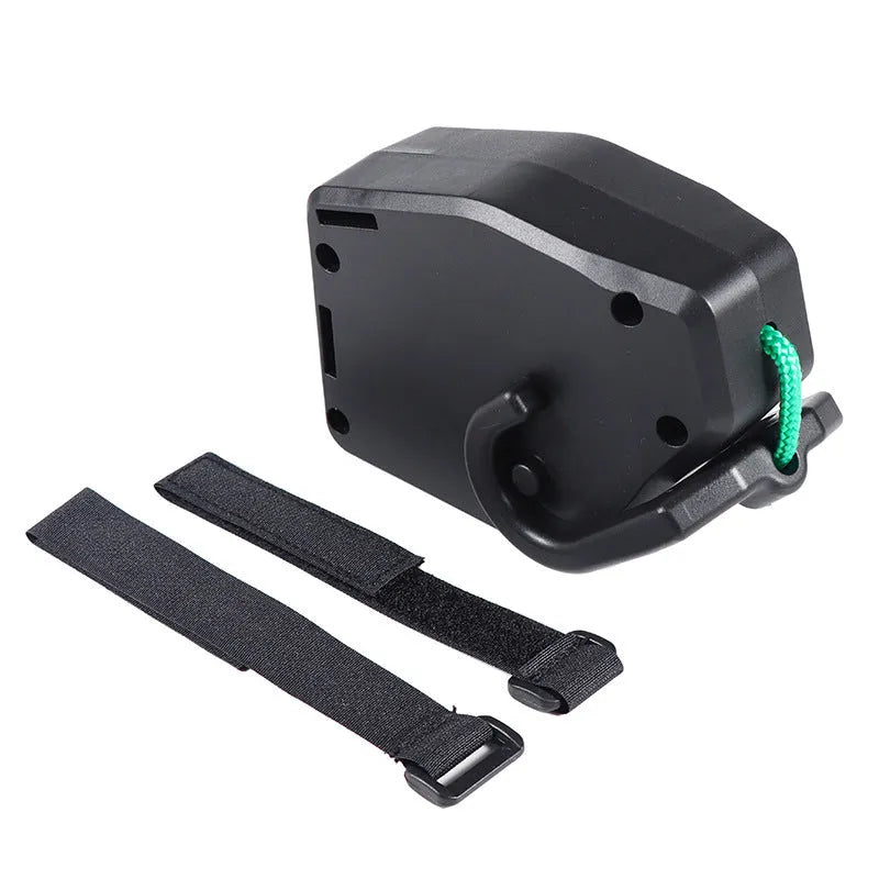 Black plastic bicycle trailer tow rope for mountain bike child trailer attachment