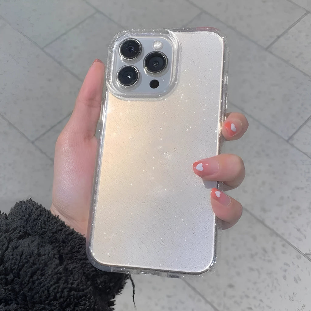Thin acrylic mobile phone case back cover for iPhone in fine flash colour finish