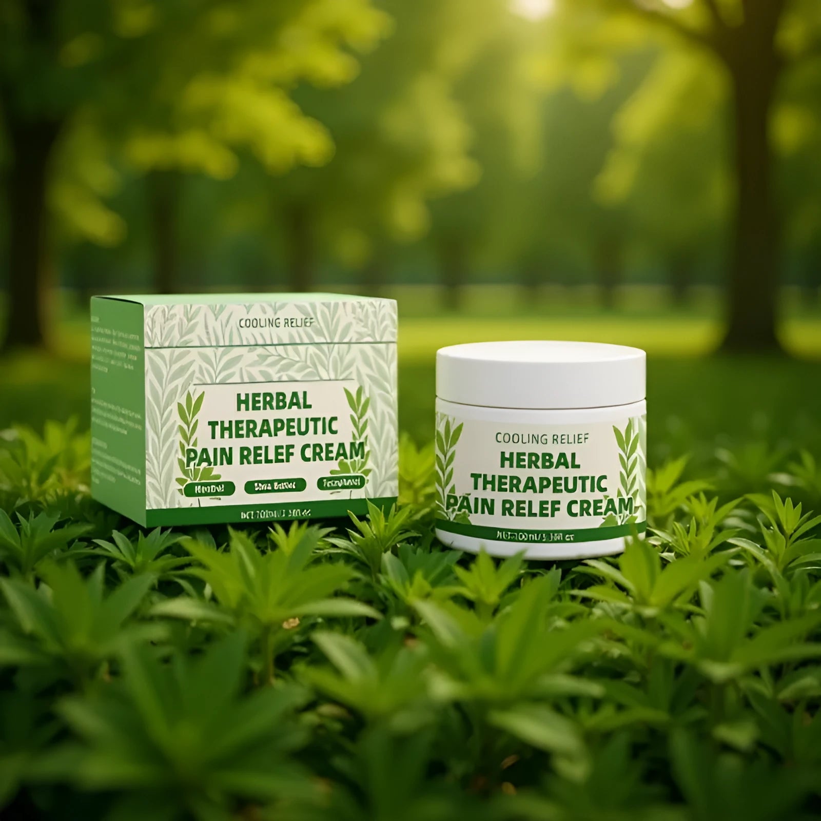 Tube of pain relieving cream 100ml for topical muscle and joint relief