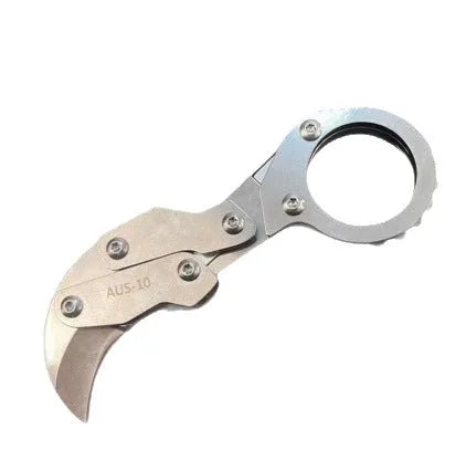 Stainless steel 420J2 folding knife with 2.6cm blade and 12mm full length, single-pack outdoor pocket knife