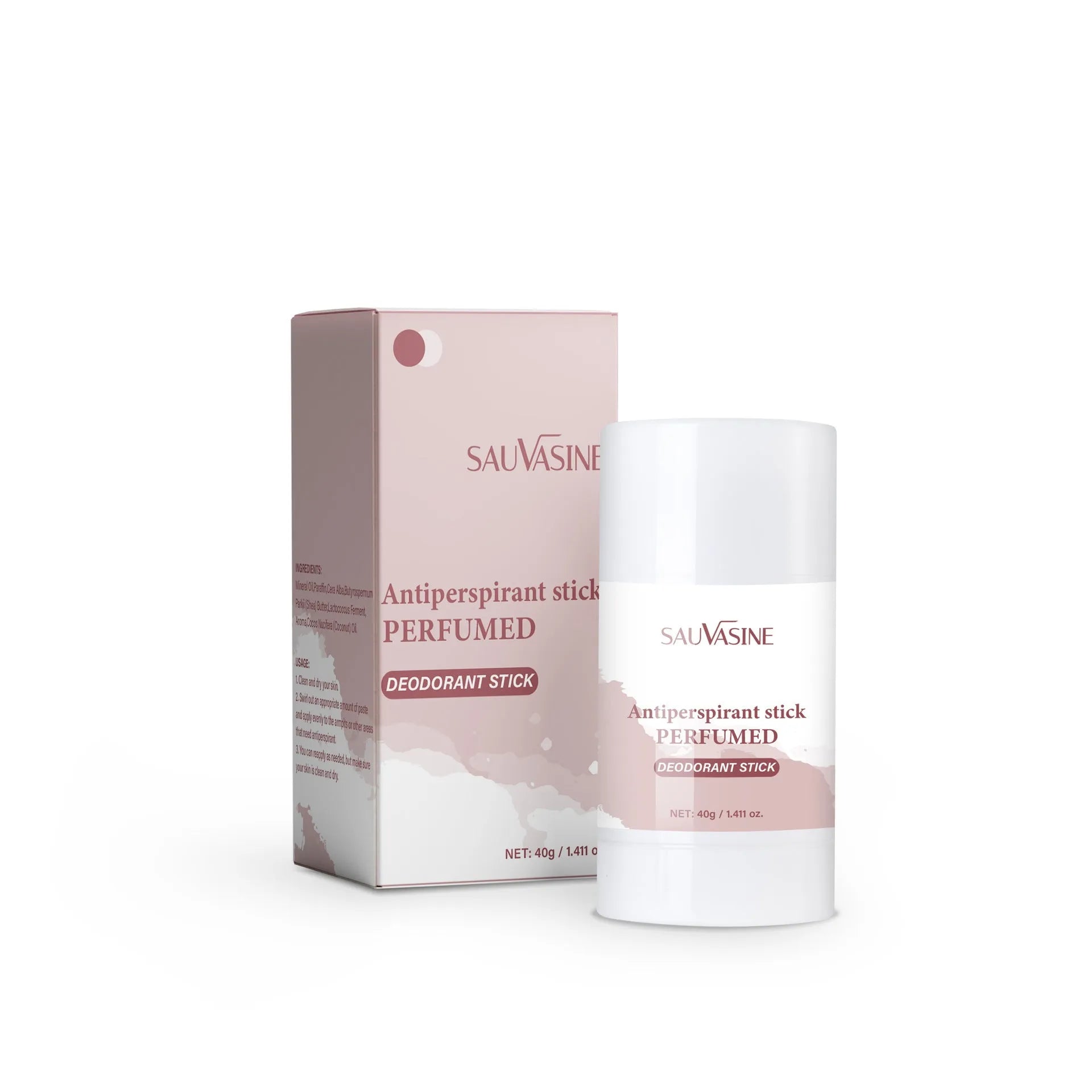 40g antiperspirant deodorant stick for female body odour control