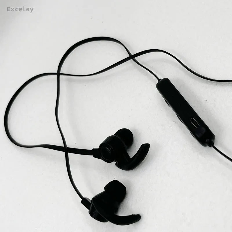 AMW-810 wireless Bluetooth headset for OPPO and VIVO phones, blue colour
