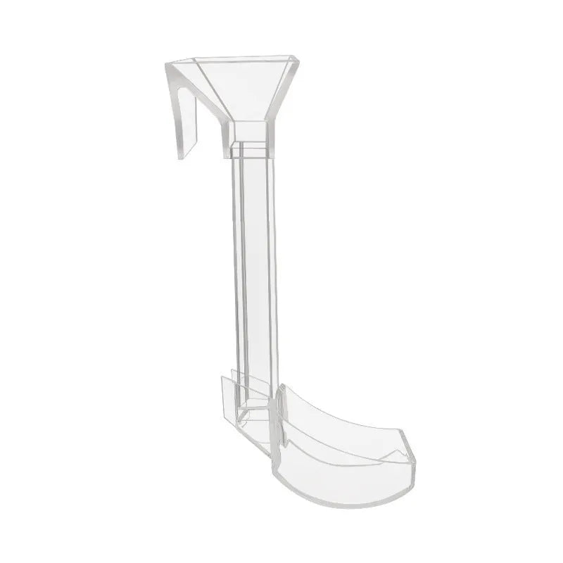 Fish tank feeding dish with anti-picking tube, cleaning brush, and spoon for aquarium feeding