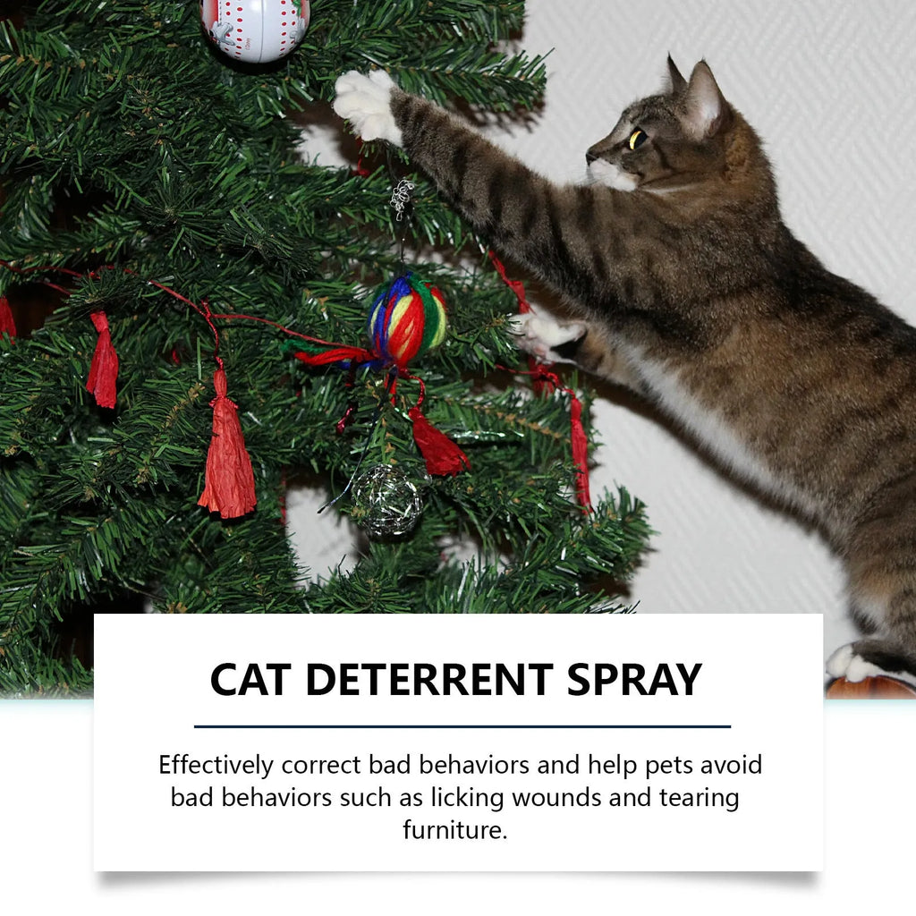 Pet anti-chewing spray 50ml bottle for indoor training of dogs and cats to deter biting and scratching on furniture