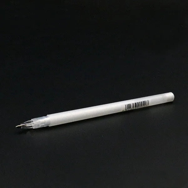 Touchnew black hand-painted highlight pen with 0.8mm tip in golden, silver and white ink colours