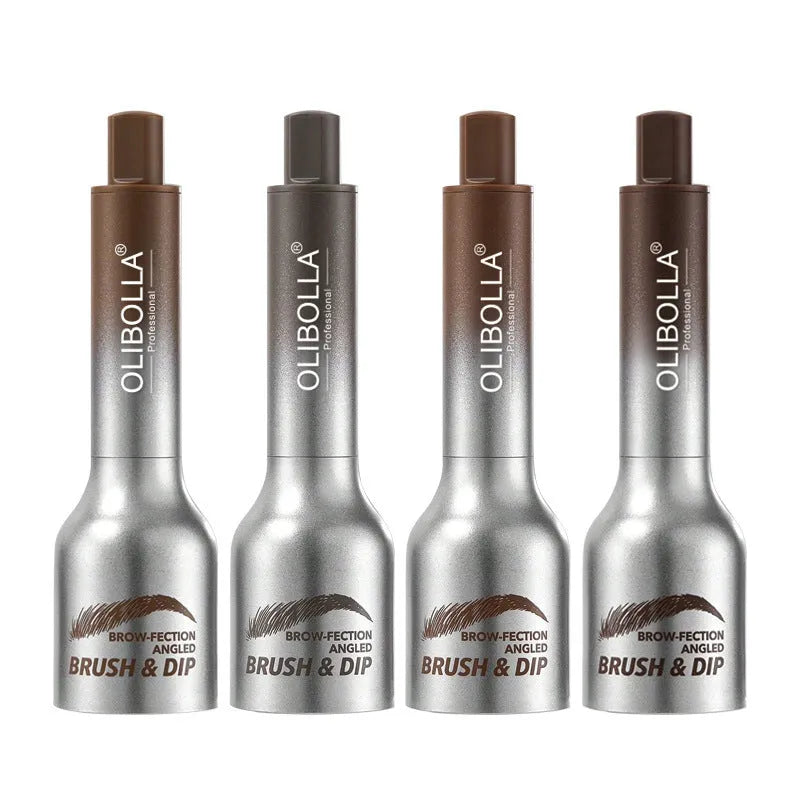 Big brush hairline multi-purpose non-smudge eyebrow pencil in four colour options with standard specification