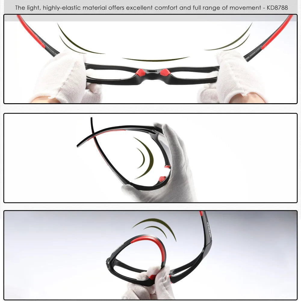 Sports polarised sunglasses with TR90 frame and silicone nose pad in colour option C1, 147x125x44mm