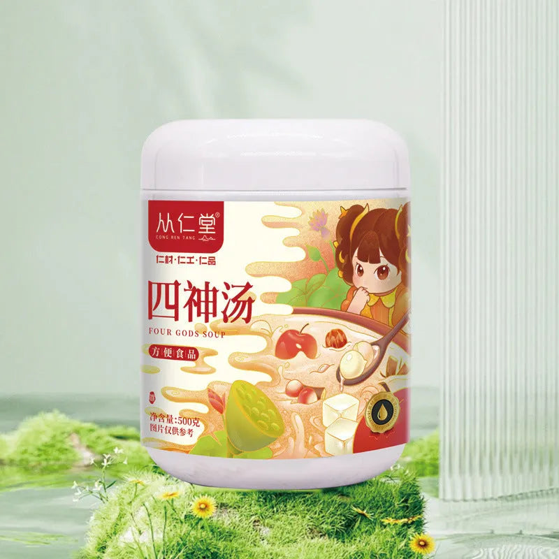 Box of 12 sealed sachets of Children's Spleen and Stomach Herbal Tea liquid decoction.