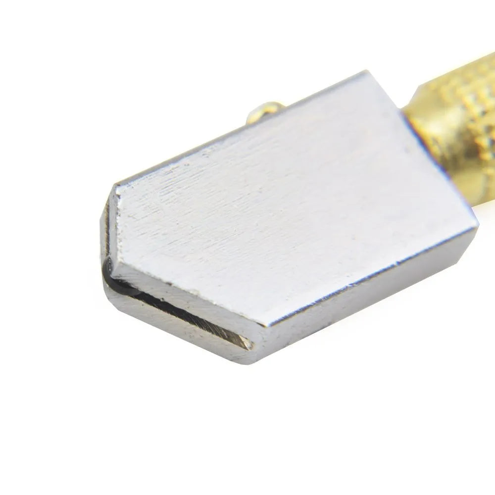 Imported diamond glass cutter tool with metal construction and carbide wheel blade for cutting 2-19mm thick glass