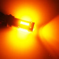 PW24W LED daytime running light with 4014 chip, 12V 6W, 6500K white, aluminum casing