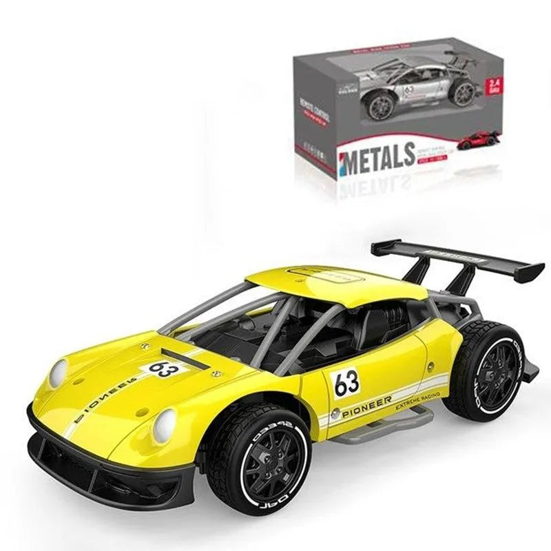 2.4G 4CH RC drifting car electric drift race car for kids with handle remote, available in multiple colours