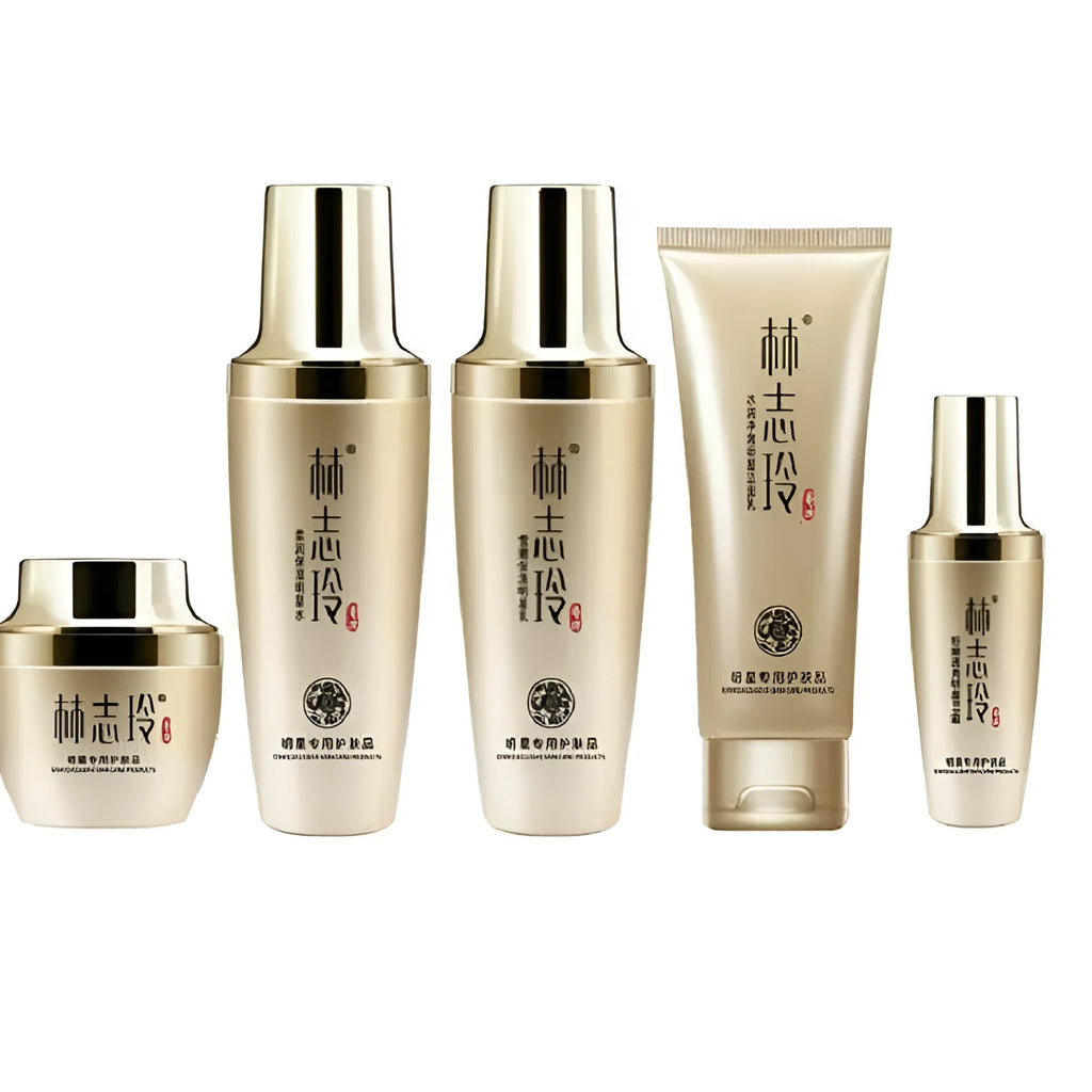 120ml moisturising milk skin care set with myrrh and lime extract for brightening and hydration