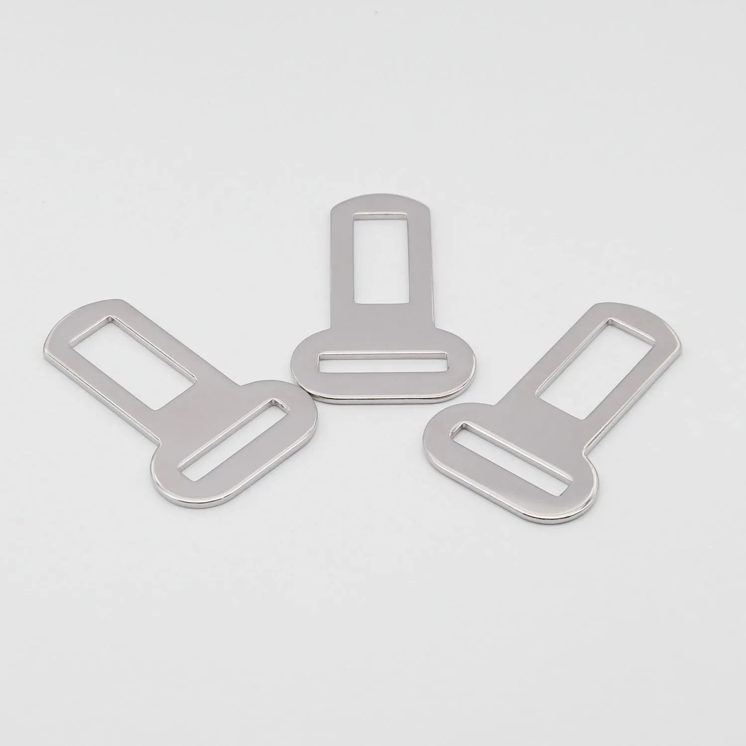 26mm silver metal pet safety buckle for leash and car restraint systems