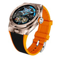 Smart bracelet with heart rate monitoring and Bluetooth call function in blue colour option